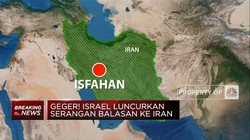 Video: Israel Serang Balik Iran, Ada Ledakan di Kota Isfahan