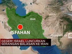 Video: Israel Serang Balik Iran, Ada Ledakan di Kota Isfahan
