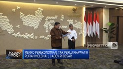 Airlangga Sebut Cadev RI Besar, Tak Perlu Khawatir Pelemahan Rupiah