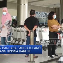 Video: Penutupan Bandara Sam Ratulangi Diperpanjang Sampai Hari Ini