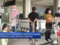 Video: Penutupan Bandara Sam Ratulangi Diperpanjang Sampai Hari Ini
