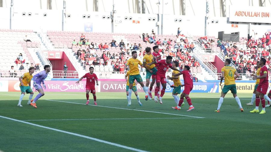 Timnas Indonesia U-23 membuka harapan melaju ke perempat final Piala Asia U-23 2024 setelah menundukkan Australia. (Dok: PSSI)