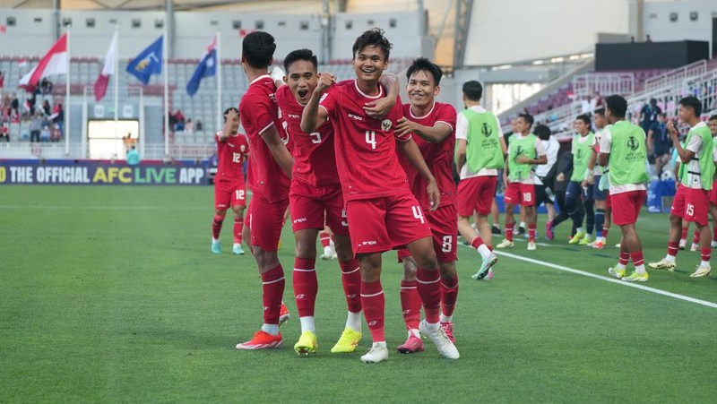 Timnas Indonesia U-23 membuka harapan melaju ke perempat final Piala Asia U-23 2024 setelah menundukkan Australia. (Dok: PSSI)