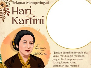 45+ Twibbon Hari Kartini 2024 Keren dan Kekinian, Yuk Pasang di Medsos!