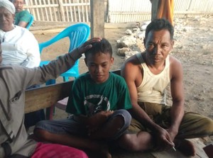Kapal Tanpa Nama yang Hilang Ditemukan Terdampar di Sumbawa, 2 ABK Selamat