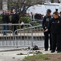 Ngeri! Pria Bakar Diri di Depan Gedung Persidangan Pidana Donald Trump