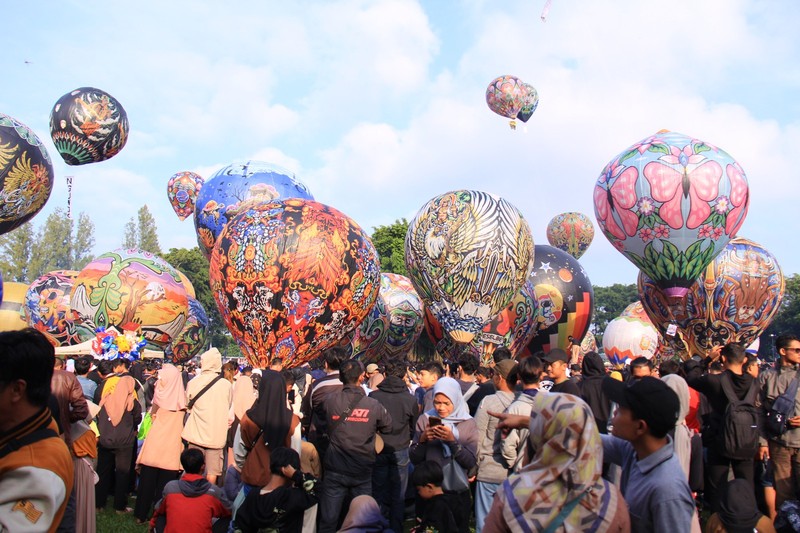 Festival Balon Udara 2024 di Wonosobo. (Dok Kemenhub) Festival Balon Udara 2024 di Wonosobo. (Dok Kemenhub)