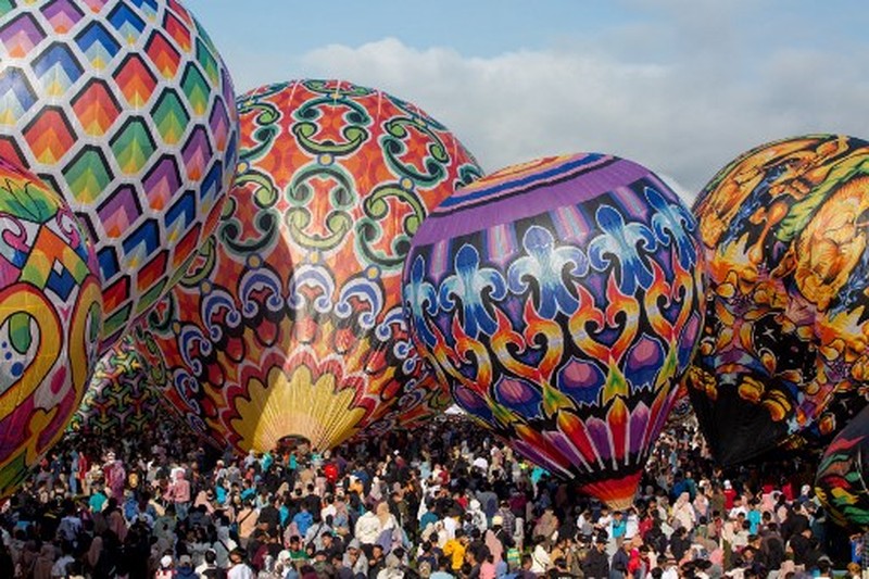 Festival Balon Udara 2024 di Wonosobo. (Dok Kemenhub) Festival Balon Udara 2024 di Wonosobo. (Dok Kemenhub)