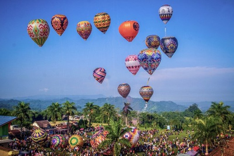 Festival Balon Udara 2024 di Wonosobo. (Dok Kemenhub) Festival Balon Udara 2024 di Wonosobo. (Dok Kemenhub)
