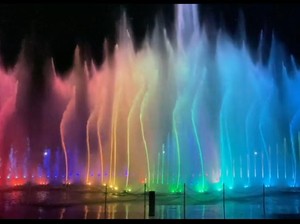 Berasa di Singapura, Pangururan Punya Atraksi Air Mancur, Catat Jadwalnya!