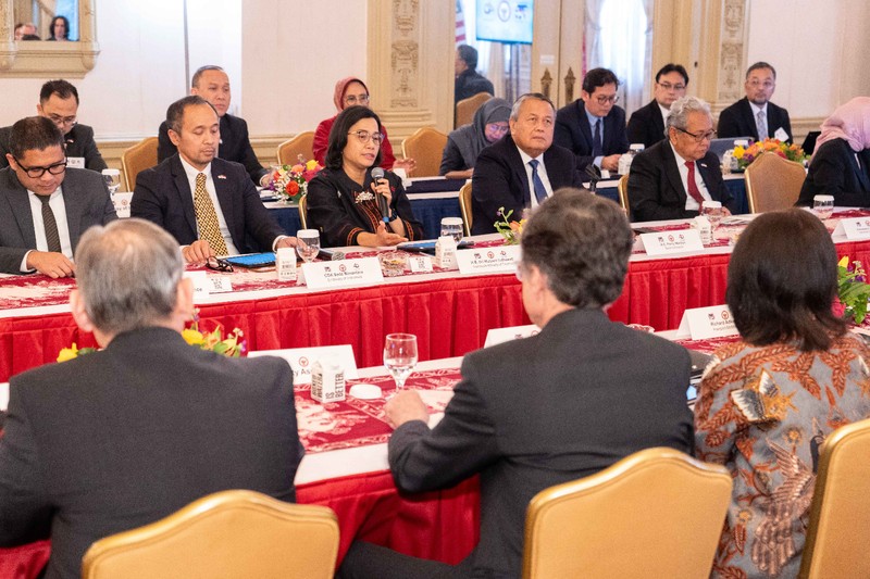 AS dan Indonesia Merayakan 75 Tahun Hubungan Bilateral dan 40 Tahun Dewan Bisnis AS-ASEAN. (Dok Kemenkeu) AS dan Indonesia Merayakan 75 Tahun Hubungan Bilateral dan 40 Tahun Dewan Bisnis AS-ASEAN. (Dok Kemenkeu)