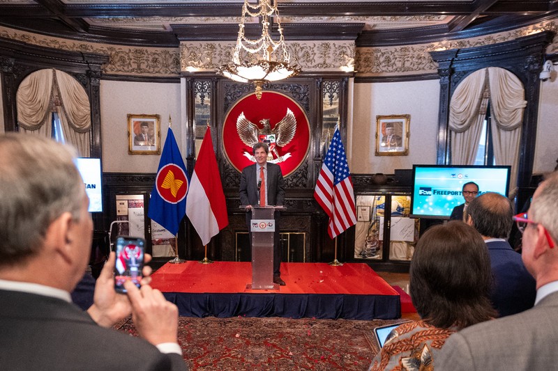 AS dan Indonesia Merayakan 75 Tahun Hubungan Bilateral dan 40 Tahun Dewan Bisnis AS-ASEAN. (Dok Kemenkeu) AS dan Indonesia Merayakan 75 Tahun Hubungan Bilateral dan 40 Tahun Dewan Bisnis AS-ASEAN. (Dok Kemenkeu)