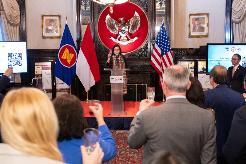 AS dan Indonesia Merayakan 75 Tahun Hubungan Bilateral dan 40 Tahun Dewan Bisnis AS-ASEAN. (Dok Kemenkeu) AS dan Indonesia Merayakan 75 Tahun Hubungan Bilateral dan 40 Tahun Dewan Bisnis AS-ASEAN. (Dok Kemenkeu)