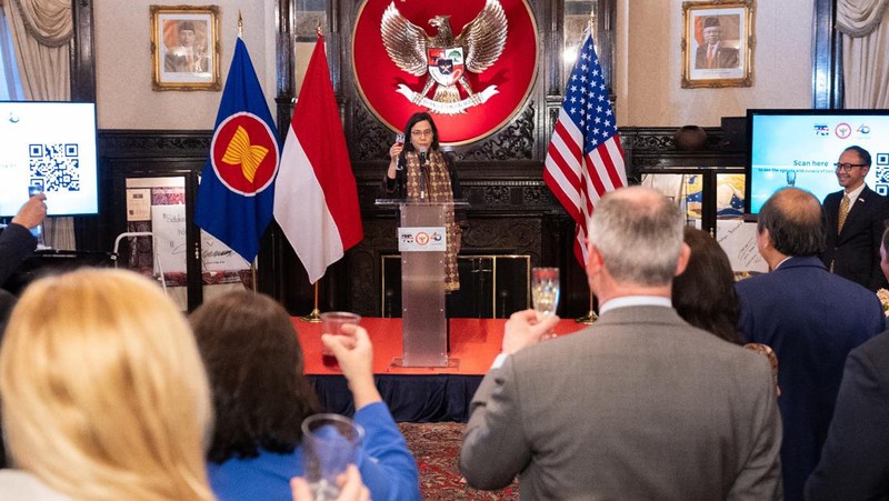 AS dan Indonesia Merayakan 75 Tahun Hubungan Bilateral dan 40 Tahun Dewan Bisnis AS-ASEAN. (Dok Kemenkeu)