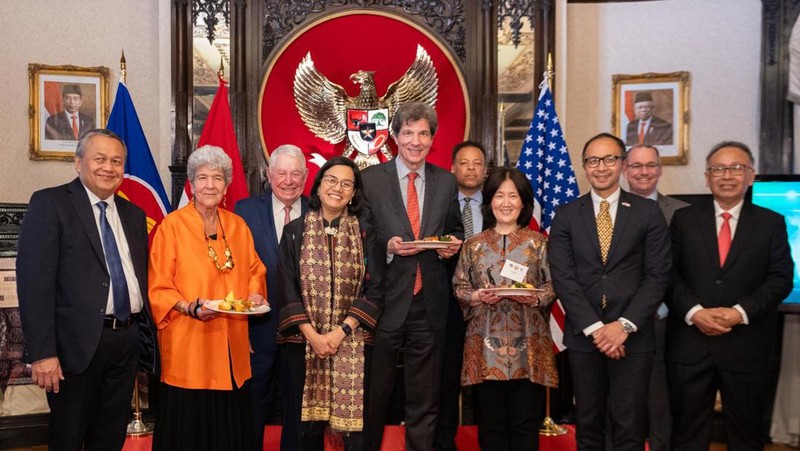 AS dan Indonesia Merayakan 75 Tahun Hubungan Bilateral dan 40 Tahun Dewan Bisnis AS-ASEAN. (Dok Kemenkeu)