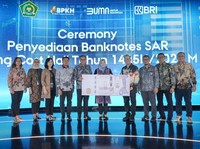 BRI Sediakan Banknotes Hingga US$ 43,1 Juta untuk Jamaah Haji 2024