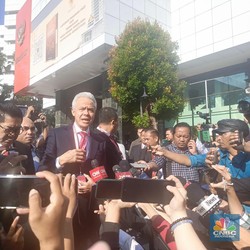 Jelang Sidang Putusan Sengketa Pilpres 2024, Ganjar-Mahfud Tiba di MK