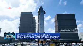 Video: Starlink Sah Masuk Indonesia, Gandeng Semua Provider di RI