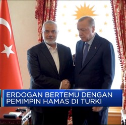 Video: Erdogan Bertemu Dengan Pemimpin Hamas di Turki, Bahas Apa?