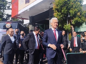 Ganjar-Mahfud Tiba di MK, Hadiri Sidang Putusan Sengketa Pilpres