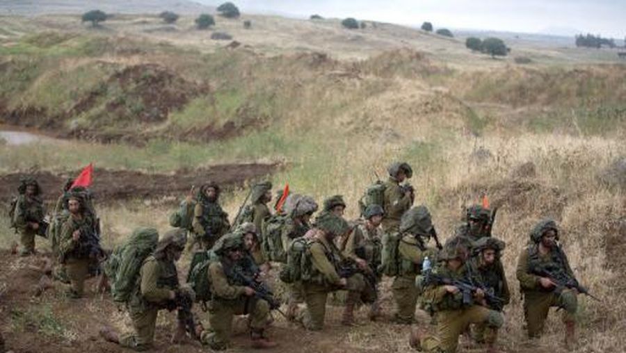 Israeli soldiers of the Jewish Ultra-Orthodox battalion