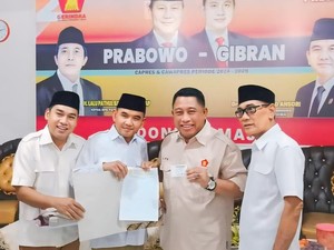 Eks Sekretaris PDIP NTB Lalu Budi Resmi Gabung Gerindra
