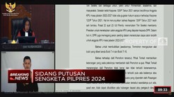 Video: MK Bacakan Hasil Sidang Gugatan Pilpres Tim AMIN