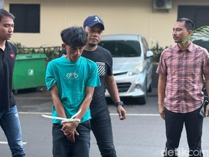 Tampang Pembunuh Wanita Open BO di Pulau Pari Usai Ditangkap Polisi