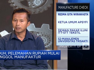 Rupiah Anjlok, Pengusaha Cemas Biaya Produksi Naik & Daya Saing Turun