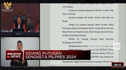 Video: Simak! MK Bacakan Hasil Putusan Sengketa Pilpres 2024