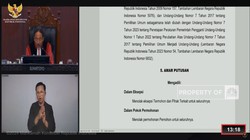 Video: Tok! MK Tolak Seluruh Gugatan Pilpres Tim Anies-Muhaimin