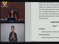Video: Tok! MK Tolak Seluruh Gugatan Pilpres Tim Anies-Muhaimin