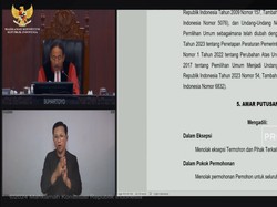 Video: Tok! MK Tolak Seluruh Gugatan Pilpres Tim Anies-Muhaimin