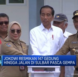 Video: Jokowi Resmikan 147 Gedung Hingga Jalan di Sulbar Pasca Gempa
