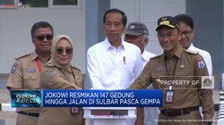 Video: Jokowi Resmikan 147 Gedung Hingga Jalan di Sulbar Pasca Gempa