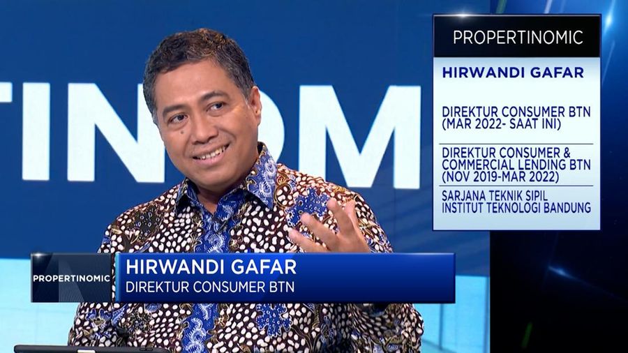 Direktur Consumer BTN, Hirwandi Gafar