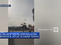 Video: Dua Helikopter Militer Malaysia Tabrakan, 10 Awak Tewas
