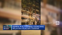 Video: Gempa M 6,3 Kembali Guncang Wilayah Hualien Taiwan