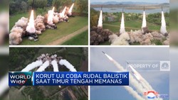 Video: Korut Uji Coba Rudal Balistik Saat Timur Tengah Memanas