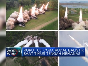 Video: Korut Uji Coba Rudal Balistik Saat Timur Tengah Memanas