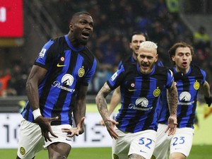 AC Milan Vs Inter: Menang 2-1, Nerazzurri Juara Liga Italia 2023/2024