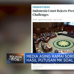 Video: Media Asing Ramai Soroti Hasil Putusan MK Soal Pilpres RI