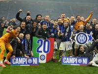 Potret Kemenangan Nerazzurri Juara Serie A Habisi AC Milan 2-1