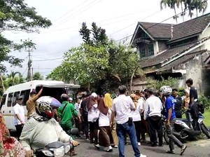 Pelajar SMK di Lubuklinggau Tewas Terlindas Truk Saat Dorong Motor Mogok