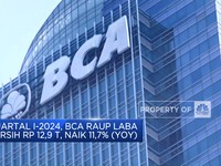 Video: Q1-2024, BCA Raup Laba Bersih Rp 12,9 Triliun, Naik 11,7% (YoY)