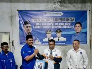 Sekretaris NasDem Sulsel Daftar Penjaringan Cabup Sidrap Lewat PAN-Demokrat