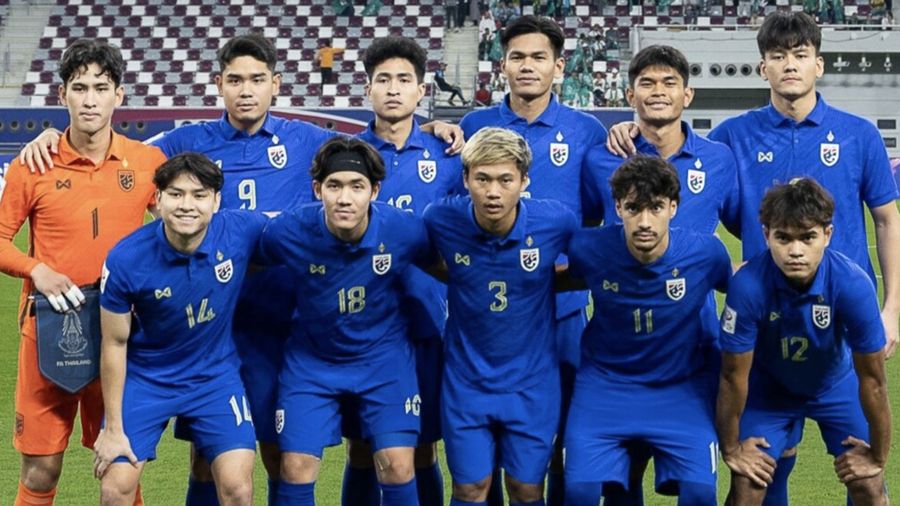 Timnas Thailand U23 dalam Piala Asia 2024. (Dok. the-afc)