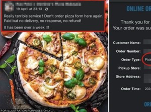 Wanita Ini Komplain Pizza Tak Dikirim Seminggu, Ternyata Ini Sebabnya