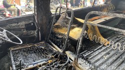 Angkot Kebakaran di SPBU Sukabumi, Sopir Alami Luka Bakar