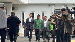 Anies-Cak Imin Hadiri Penetapan Prabowo Jadi Presiden Terpilih di KPU